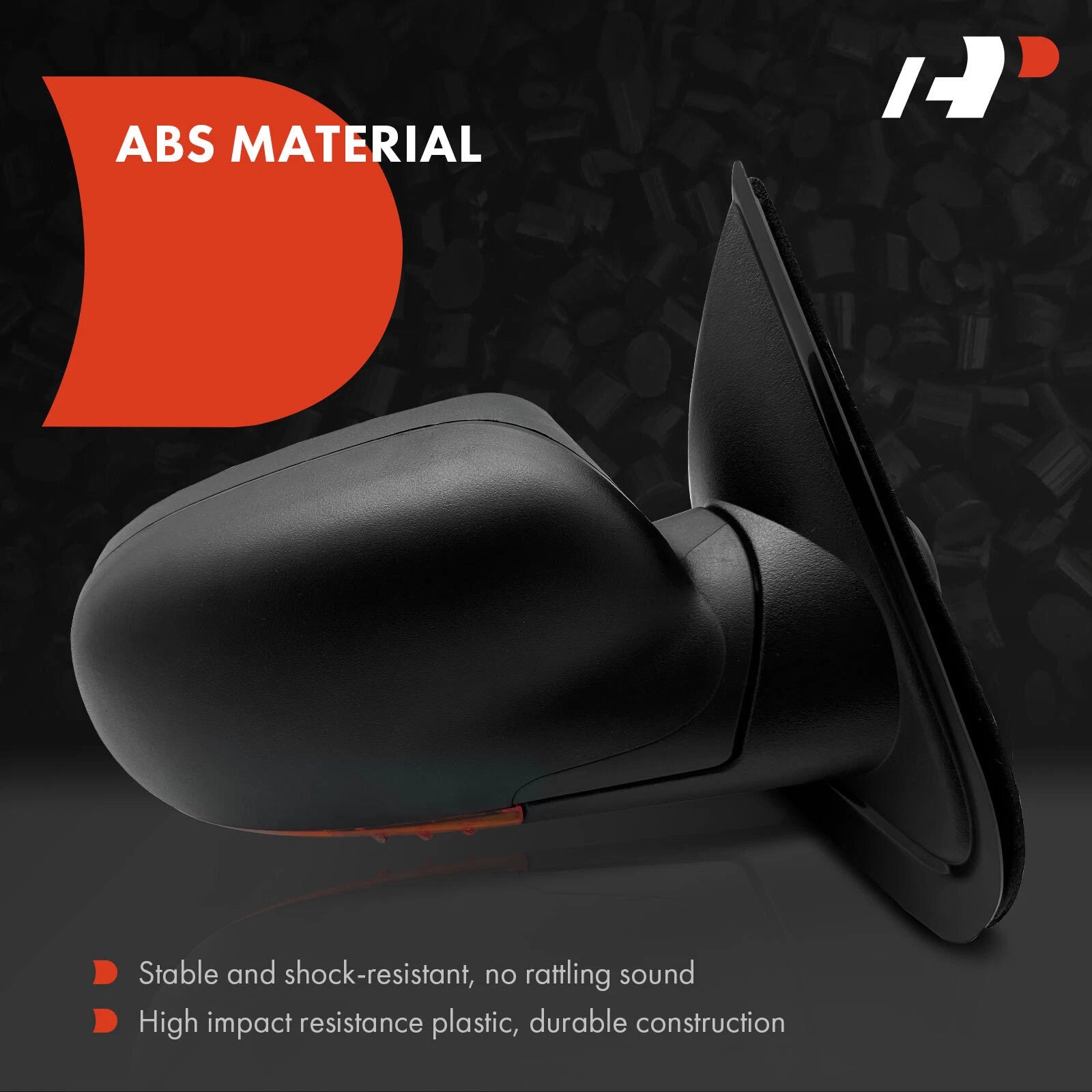 Power Mirror Pair with Manual Fold & Signal Light for Chevy Trailblazer (2002–2009)