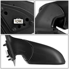Powered Adjust Heated Driver Side Door Mirror Left for Hyundai Elantra (2017–2018) HY1320232