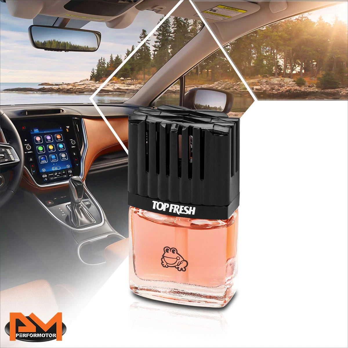 Treefrog 9mL Sakura Scent Air Freshener for Car (A/C Vent Clip-On)
