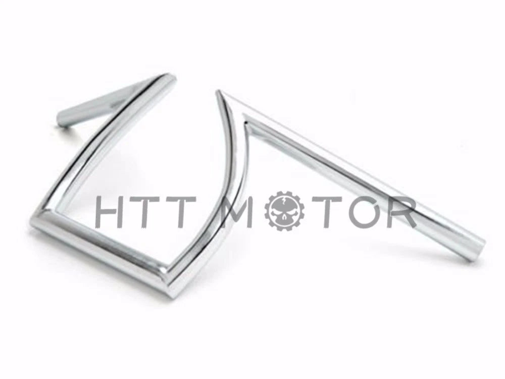 1" Chrome Z-Bar Handle Bars for Harley XL Sportster 883 1200