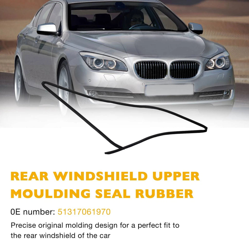 Rear Windshield Upper Moulding Trim Seal for BMW 5 Series (2004-2010)