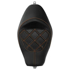 Solo Seat Driver Rider for Harley Sportster Iron XL883 1200 Black (2010-2022)