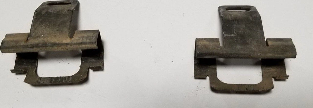 Set of 2 Seat Belt Track Clip Hangers for Ford Thunderbird Cougar (1989–1993)