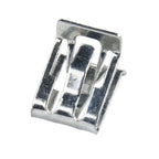 25Pc Set Metal Fastener Clips for Car Retainer Moulding Trim (Universal)