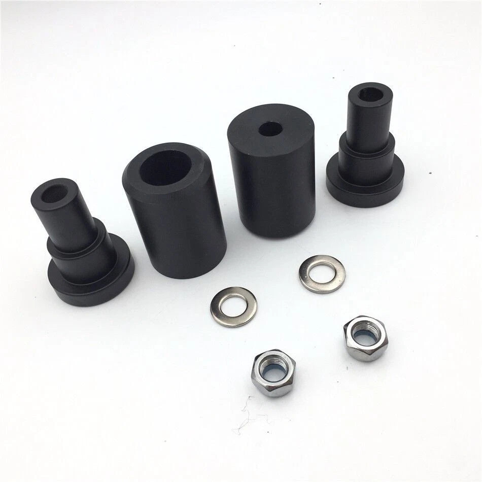 Frame Sliders for Kawasaki Ninja ZX6R ZX636E ZX636F (2013–2014) No Cut Black