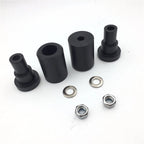 Frame Sliders for Kawasaki Ninja ZX6R ZX636E ZX636F (2013–2014) No Cut Black