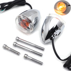 Clear Rear Turn Signal Light Indicator for Harley Sportster XL883 XL1200 FXD (2004–2023)