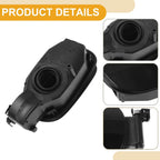 Fuel Tank Door Cap for Mercedes-Benz W205 (2015-2021) Bolt Type Black
