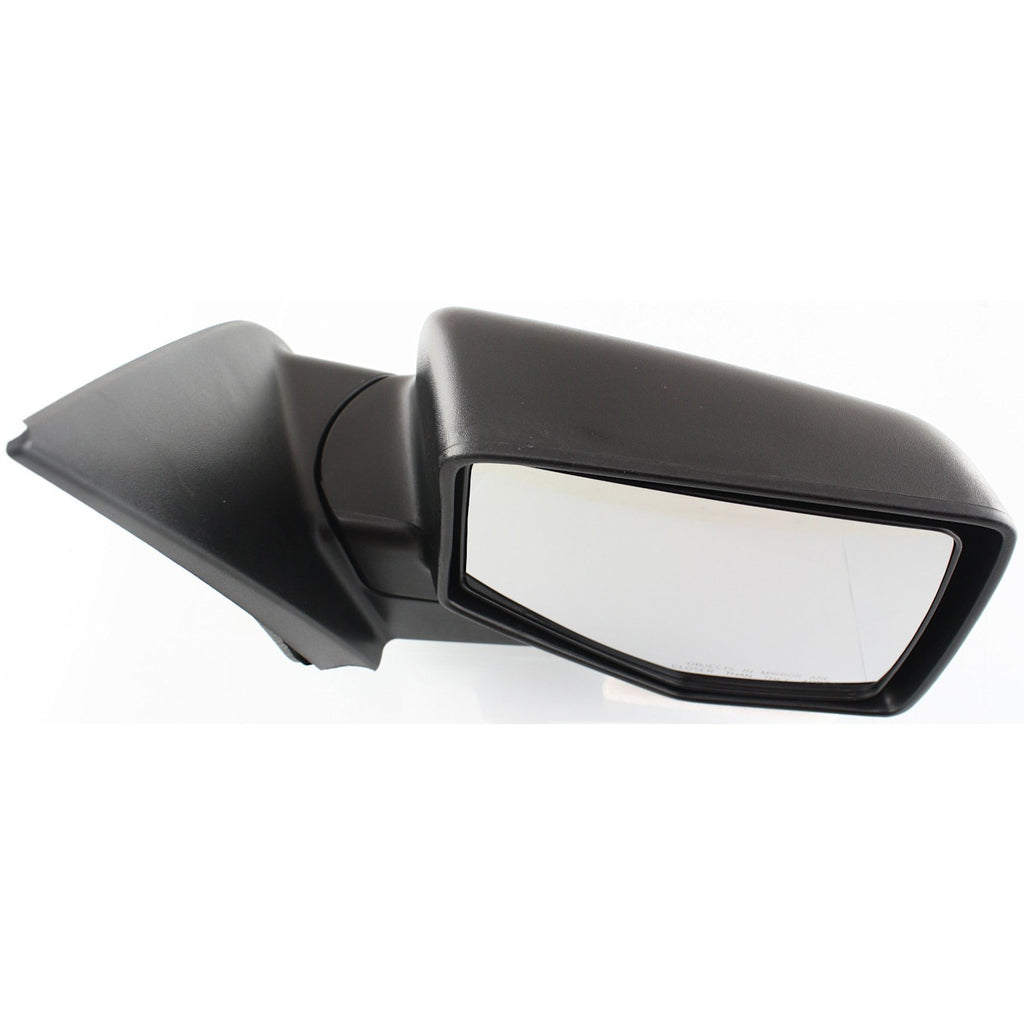 Manual Mirror for Ford Explorer (2006–2010) with Puddle Light, Textured Black Right