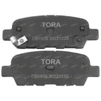 Rear Disc Brake Pads for Dualis J10 Wagon 2x Left/Right (2007-2016)