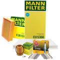 Ignition Tune-Up Kit with Mann Filters & NGK Spark Plugs for BMW E53 X5 (2004–2006)