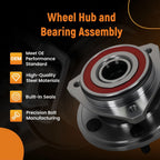 Wheel Hub Assembly for Jeep Wrangler Cherokee (1990–1998)