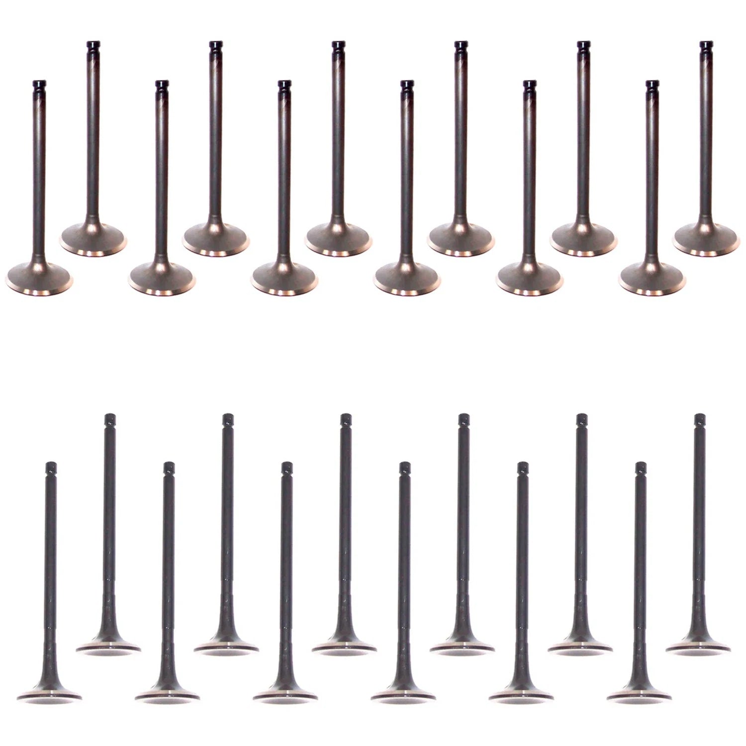 Set of 24 Intake & Exhaust Valves for Dodge Avenger, Cirrus, Eclipse V6 SOHC