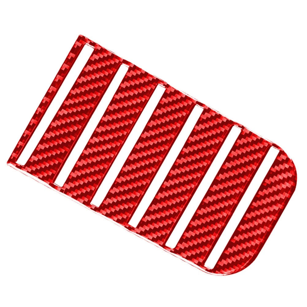 Carbon Fiber Armrest Box Slot Panel Cover Trim for Toyota Tundra (2014–2021)
