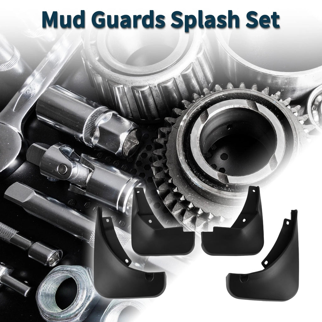 Set of 4 Mud Flaps Splash Guards for Volkswagen CC (2008–2012)