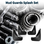 Set of 4 Mud Flaps Splash Guards for Volkswagen CC (2008–2012)