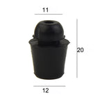 2Pcs Door Dampers for Car Cover Rubber