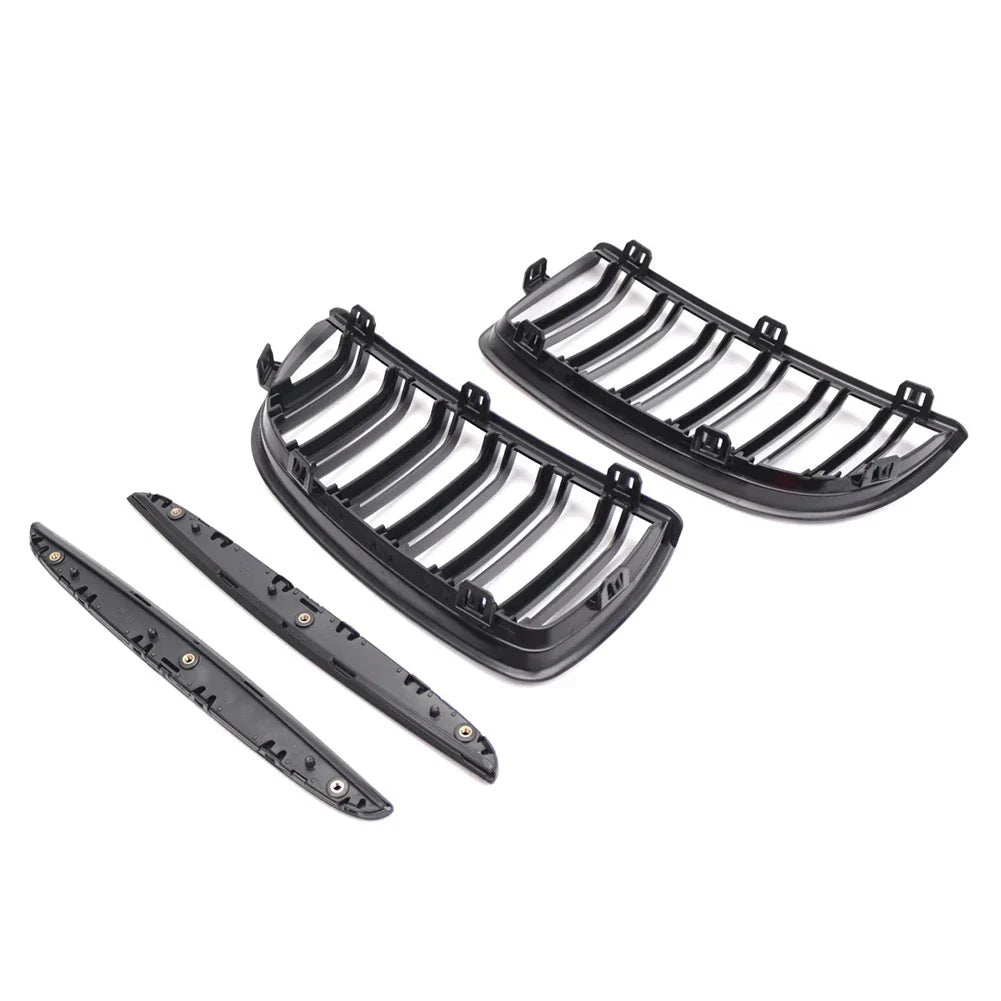 Dual Slat Front Kidney Grille for BMW 3-Series E90 E91 (2005-2008)