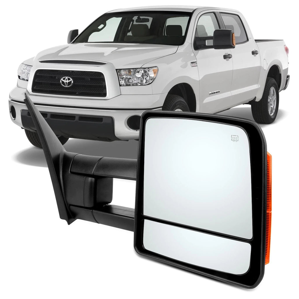 RH Passenger Tow Power Heated Signal Side Mirror for Toyota Tundra (2007–2016)