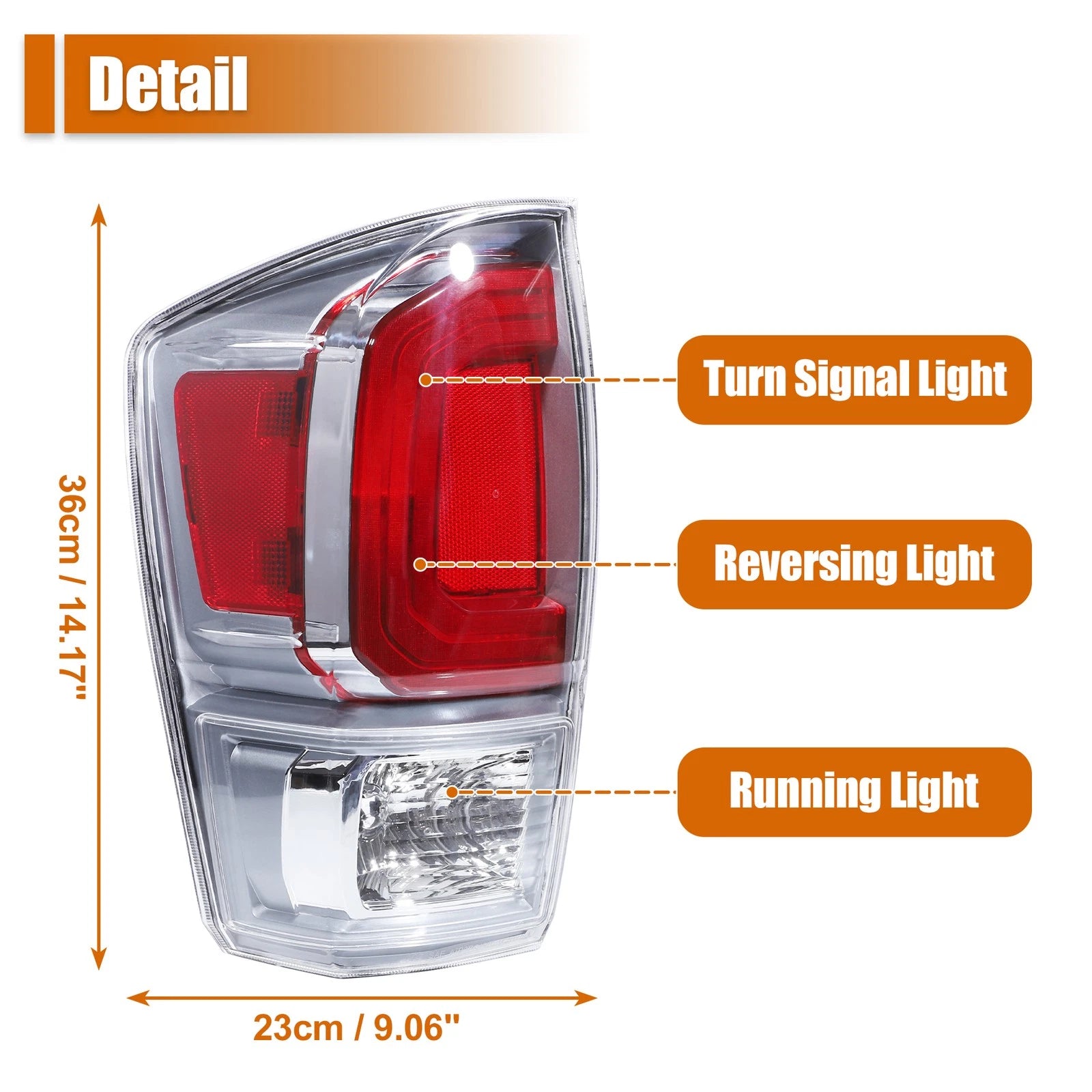 Pair Tail Light Assembly for Toyota Tacoma (No. 8156004200)