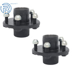 Pair Trailer Hub Bearings Assembly for 5 Lug Axles (Round 1-1/16")