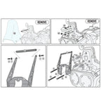 22mm GPS Phone Navigation Mount for Ducati Desert X (2022-2023)