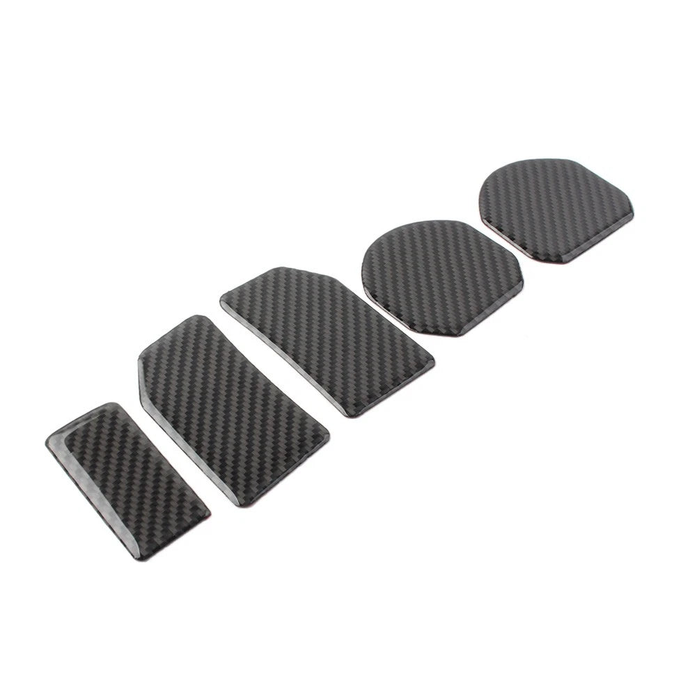 Set of 5 Water Cup Holder Mat Cover Trim for Jeep Wrangler JL (2018–2022)