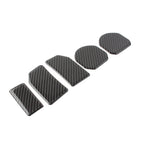 Set of 5 Water Cup Holder Mat Cover Trim for Jeep Wrangler JL (2018–2022)