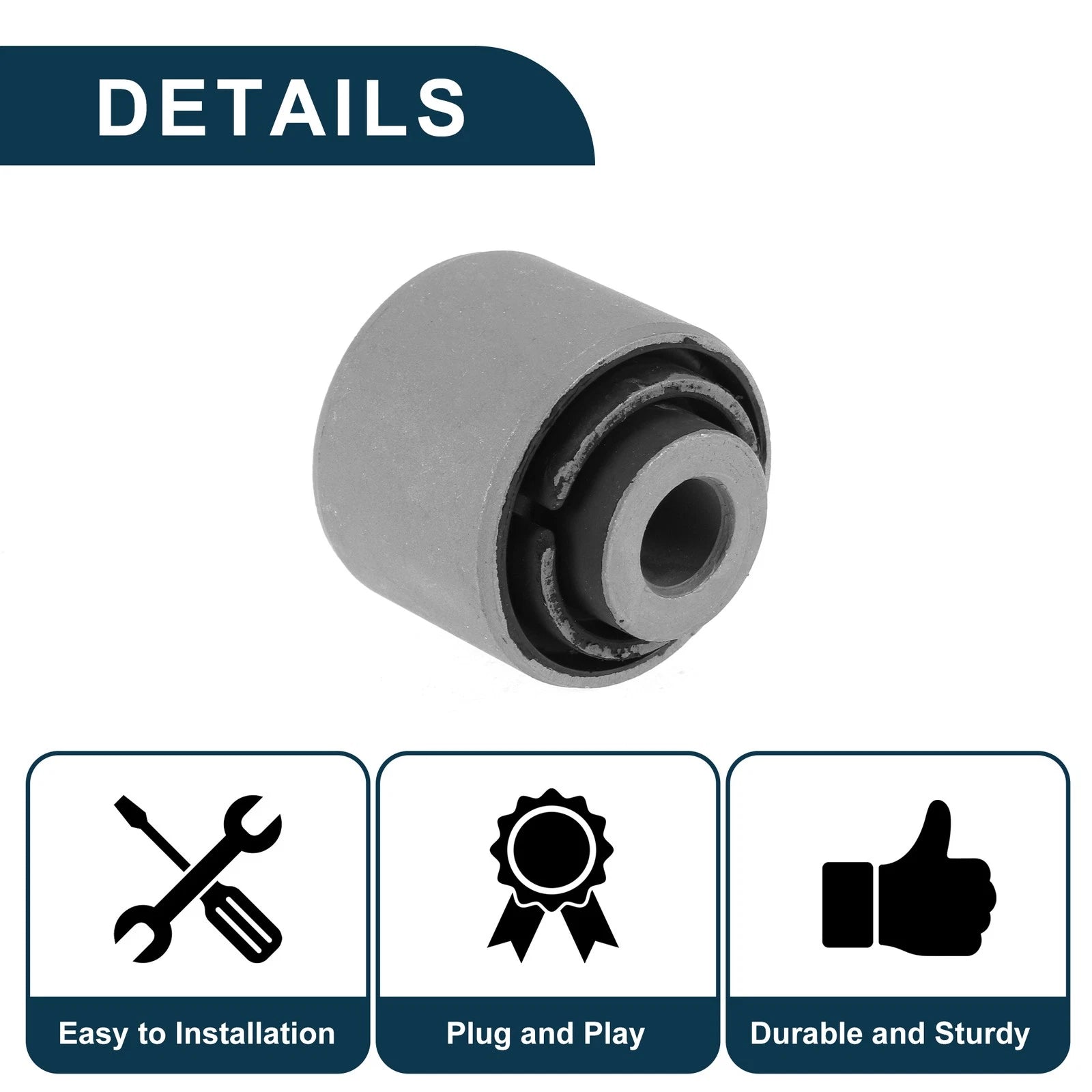 Rear Upper Control Arm Suspension Bushing for Honda CR-V Civic Elysion FR-V (2002–2020)