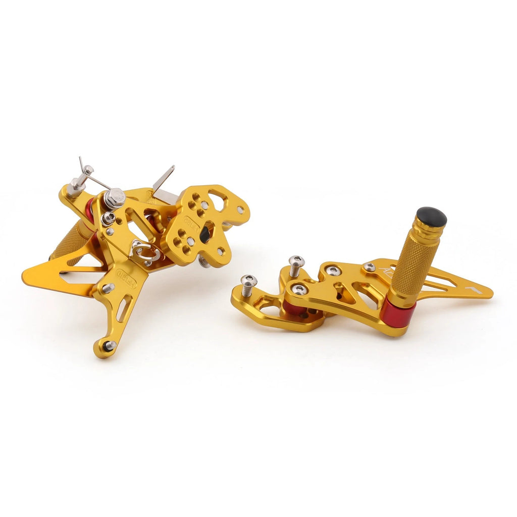 Racing Rearsets Footrest Set for Suzuki GSXR 600/750 (2011–2019)