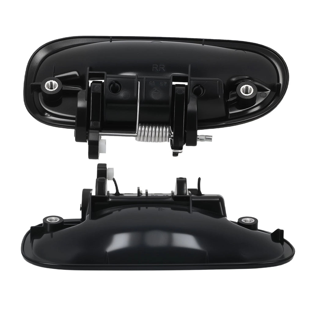 Exterior Rear Door Handle Set for Honda Civic (1996–2000) Black
