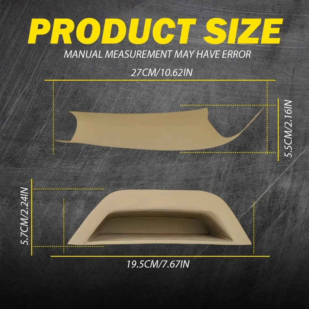 Beige Inner Handle Door Panel Pull Trim for BMW X3 X4 (2011–2017)