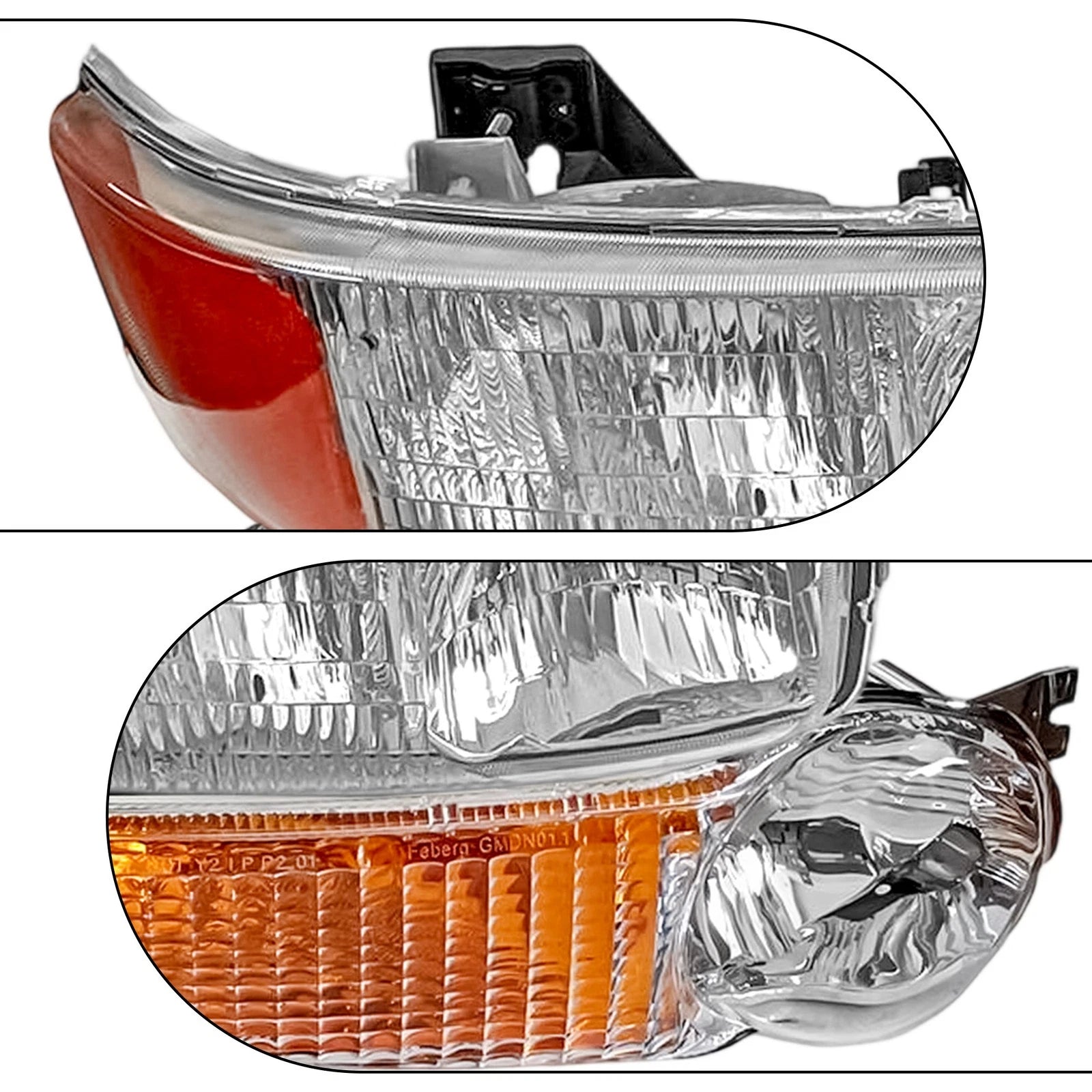 Headlight Kit for GMC Sierra 1500, Yukon (2001-2006)