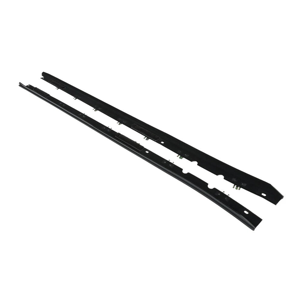 Set of 4 Window Weatherstrip Seals for Chevy Corvette (1984–1989) Rubber