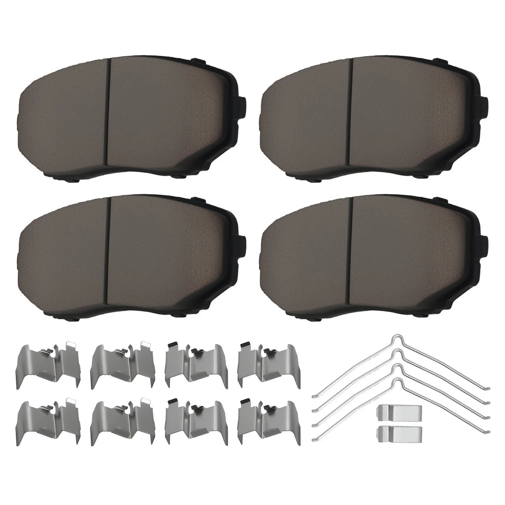 Front Ceramic Brake Pads Kit for Mazda CX-5 (2019–2025) Lincoln MKX (2007–2015)