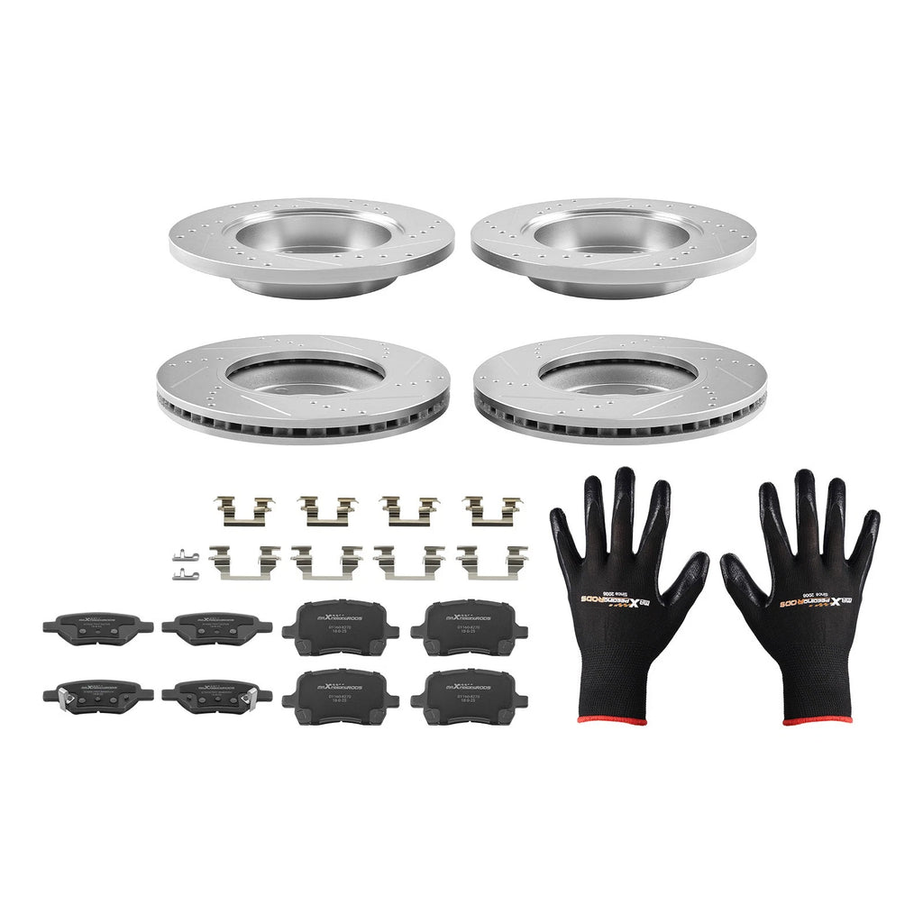 Brake Rotors and Pads Set for Chevrolet HHR (2006–2011)