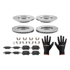 Brake Rotors and Pads Set for Chevrolet HHR (2006–2011)