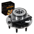 Set of 2 Front Wheel Hubs & Bearings for Ford F-150 F-250 4WD (2004–2020)