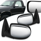 Pair Power Side View Door Mirrors for Silverado Sierra (1999–2002) GM1320174 GM1321174