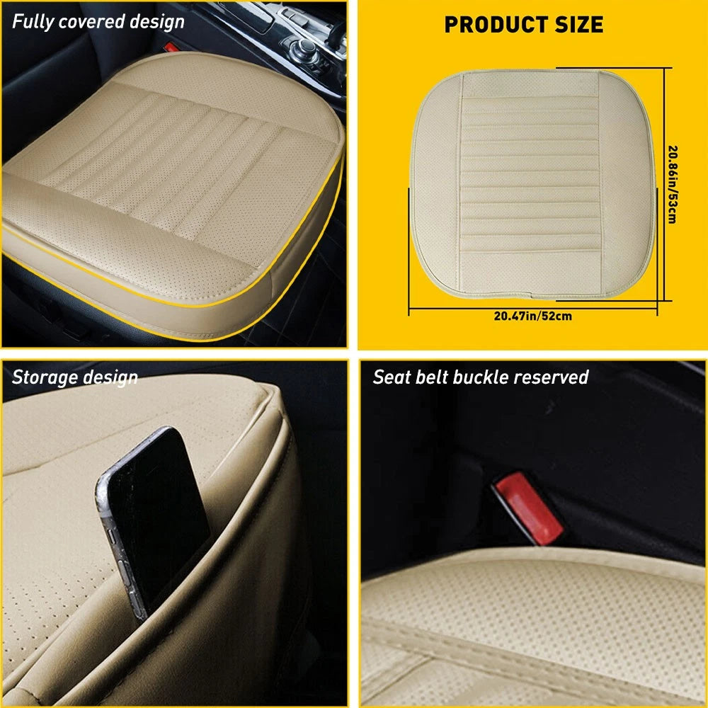 Full Surround Seat Cover for Car (Breathable PU Leather)