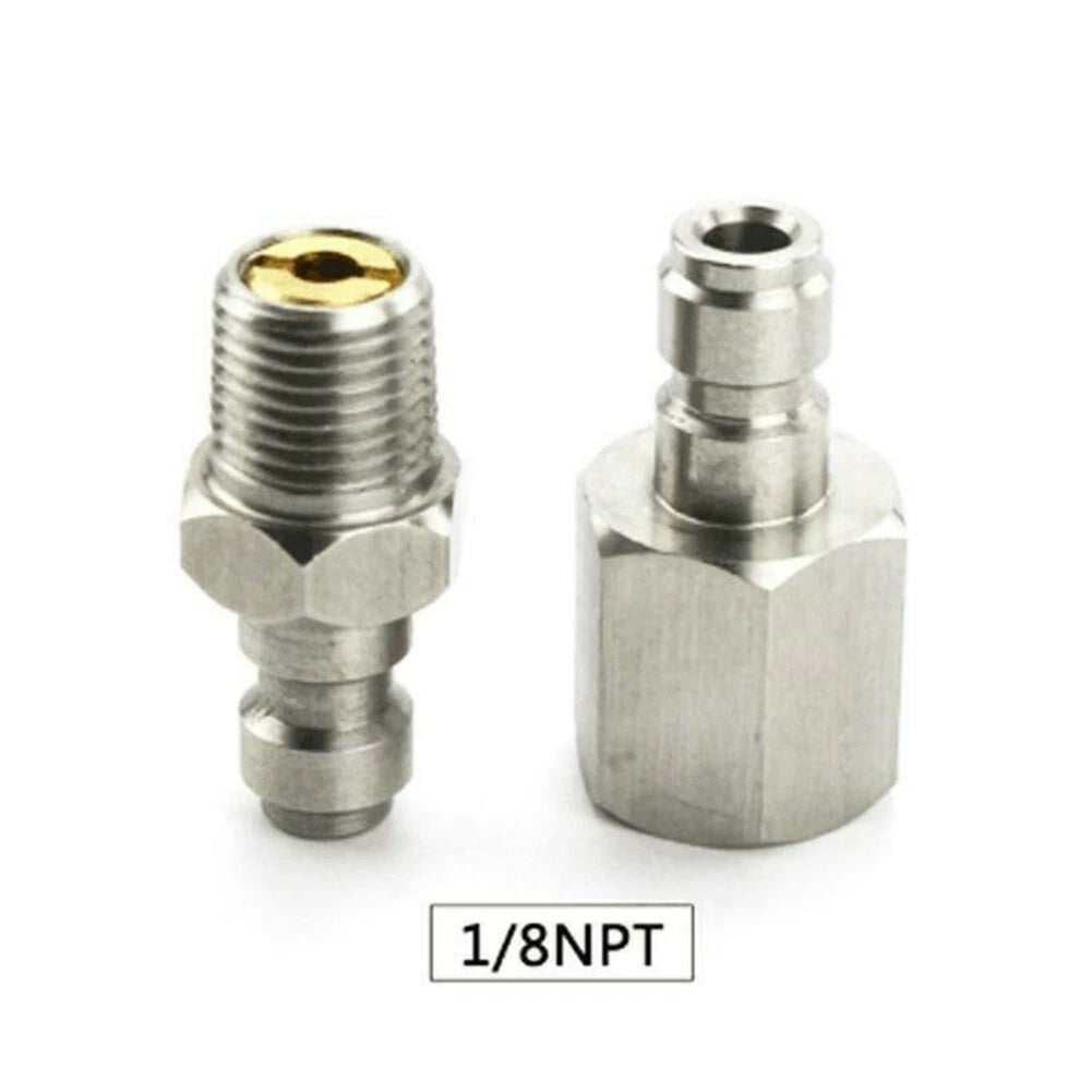 8mm Quick Release Disconnect Coupler 1/8 NPT Fitting Male & Female