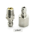 8mm Quick Release Disconnect Coupler 1/8 NPT Fitting Male & Female
