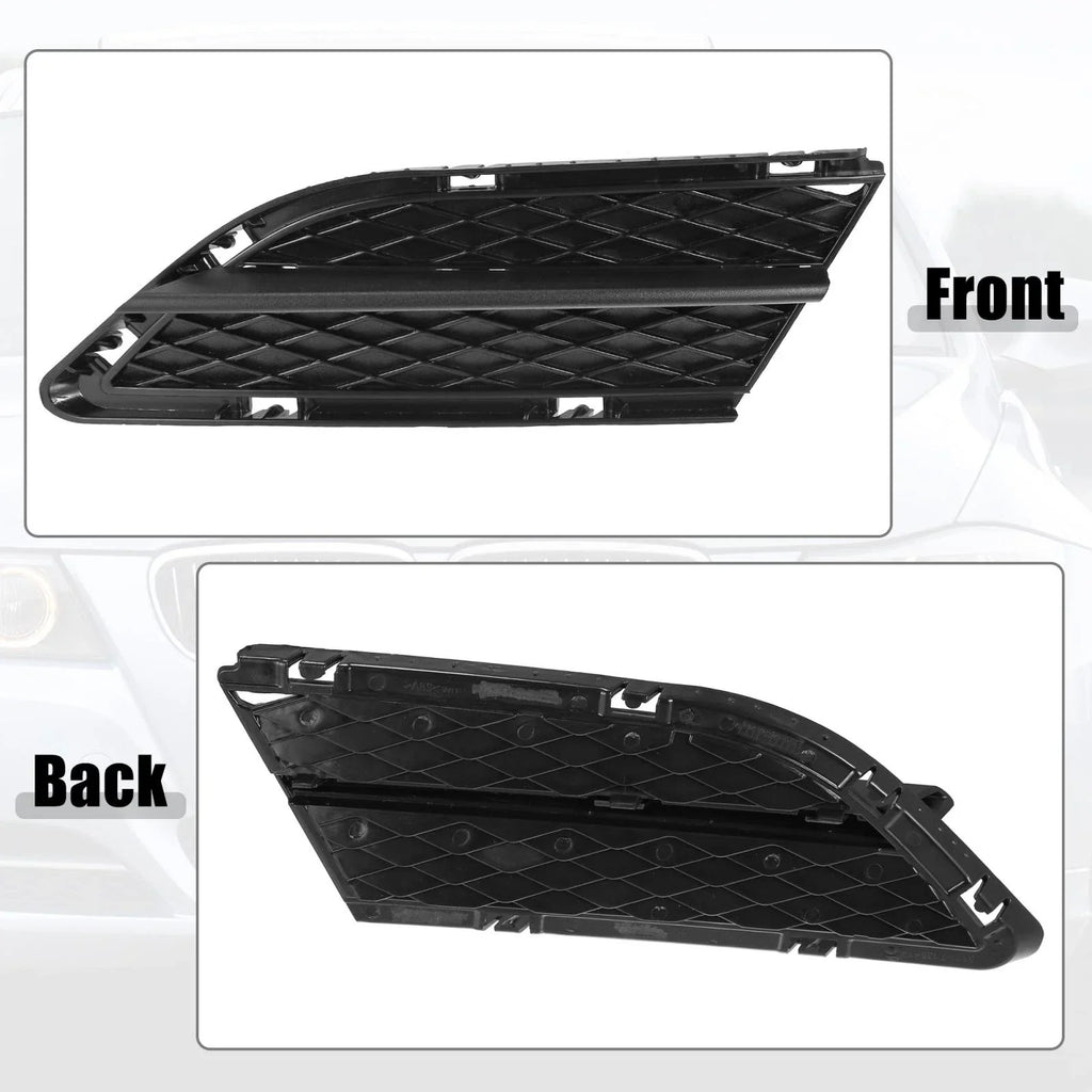 Left Car Fog Light Grille Trim for BMW 3 Series E90 (2009-2012)