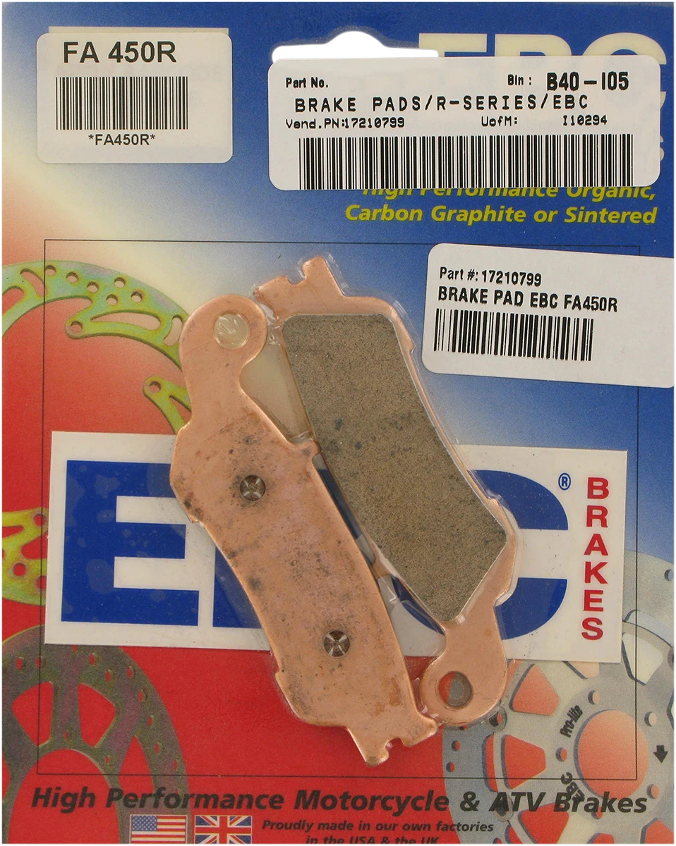 EBC Sintered "R" Brake Pads FA450R for