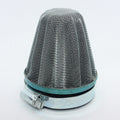 58mm Steel Chrome Pod Air Filter for PIT Trail Quad ATV Dune Buggy