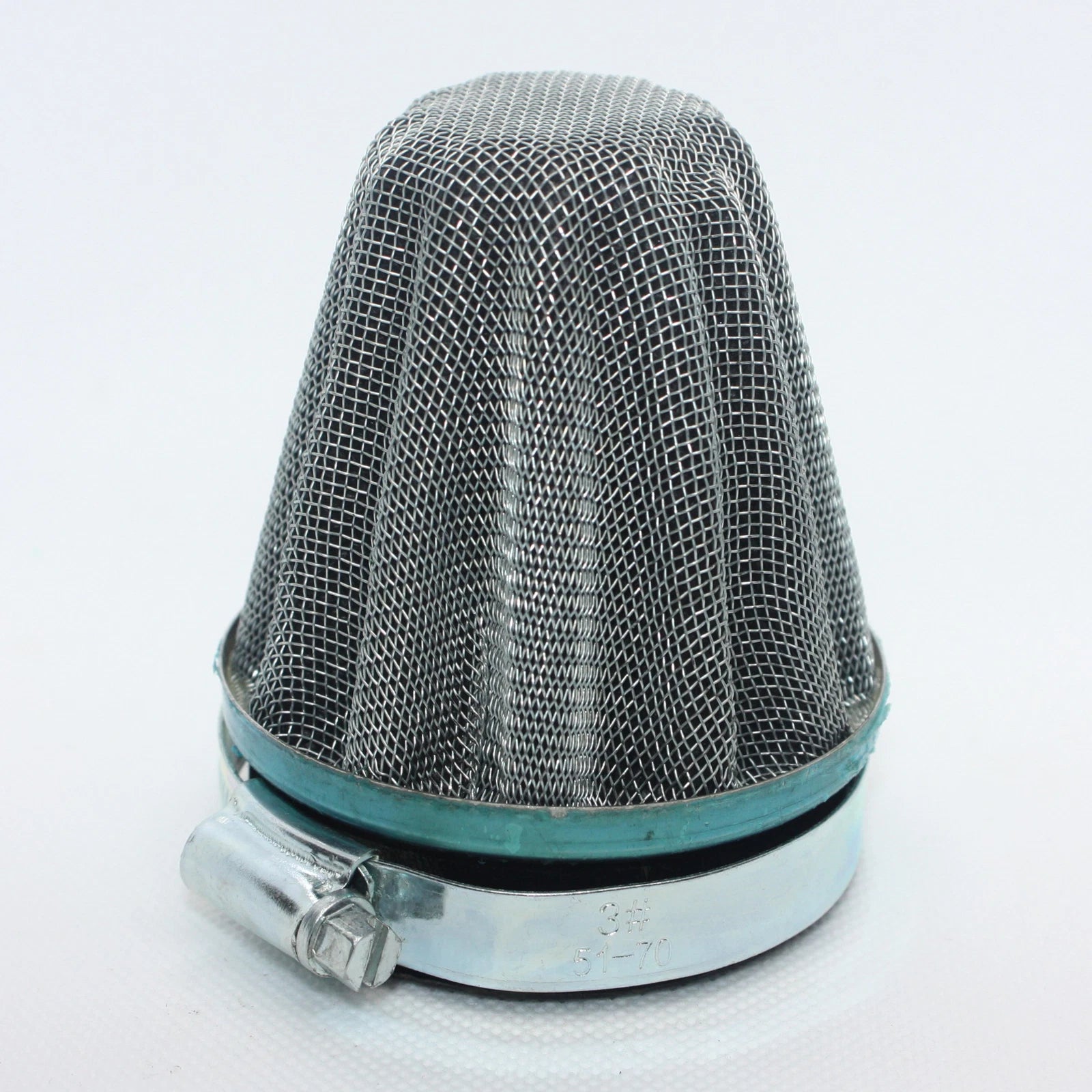 58mm Steel Chrome Pod Air Filter for PIT Trail Quad ATV Dune Buggy