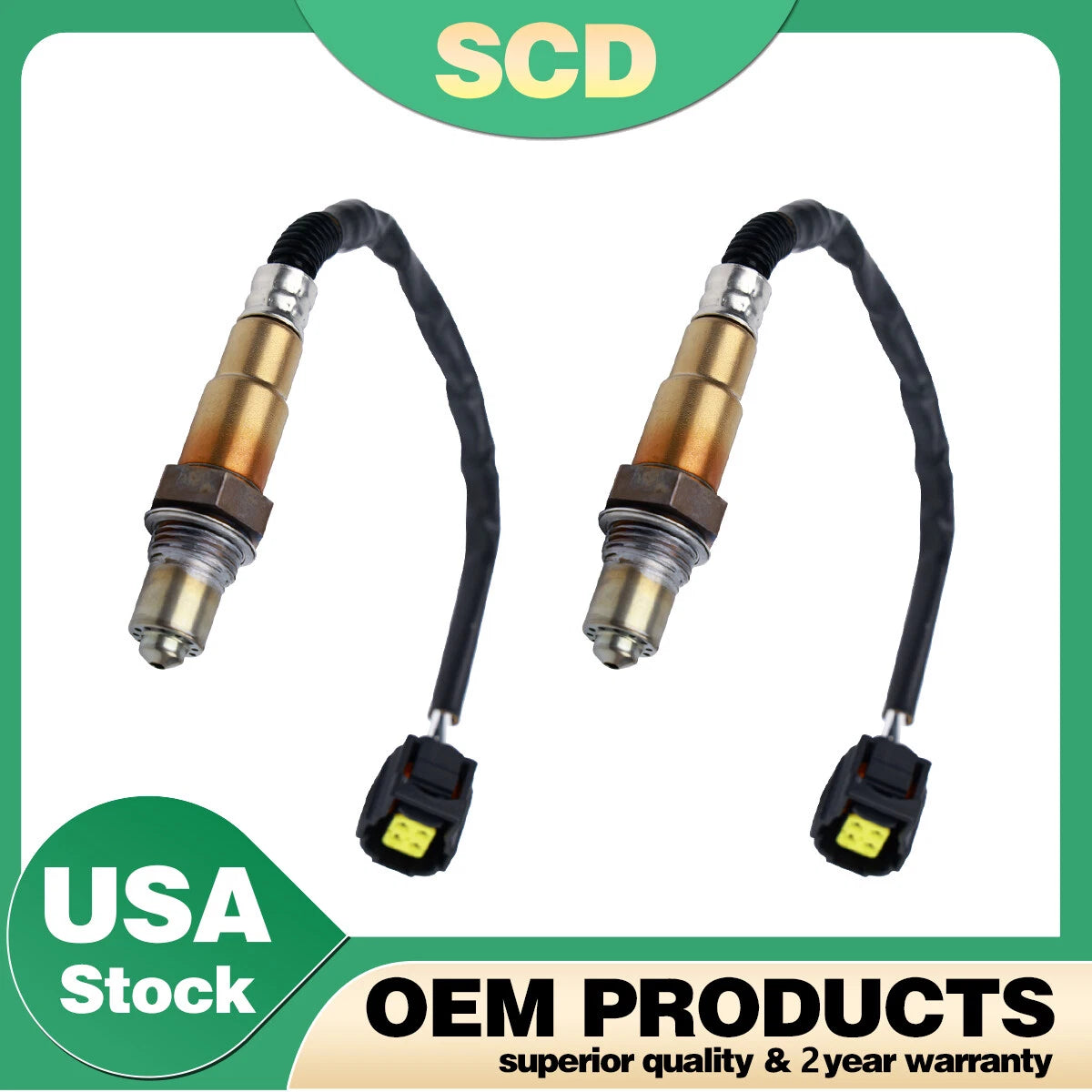 2 Oxygen O2 Sensors for Mercedes-Benz C300 CLK63 AMG Dodge Jeep (2008–2015) 234-4881