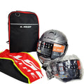 FF901 Advant X Motorcycle Helmet for LS2 (Size XS, Matte Titanium) 901-1031