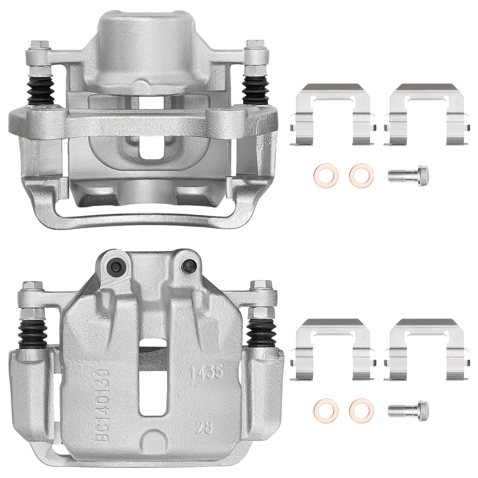 Front Brake Calipers with Bracket for 2010–2016 Buick LaCrosse (2.4L/3.0L)