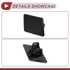Bumper Headlight Washer Nozzle Cover Cap for BMW 328i Black